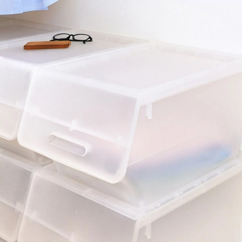 5Five® Úložný box ALL IN BOX s deleným vekom, 24l - 28,5 x 45,5 x 31 cm