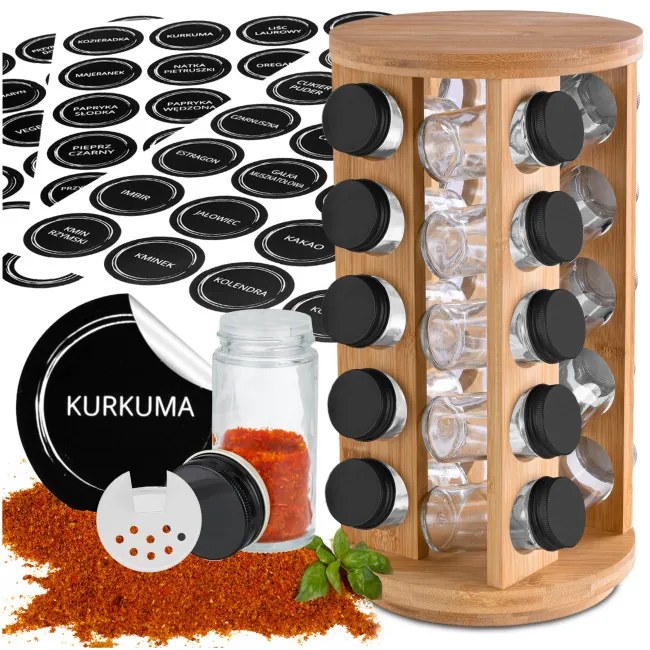 Sada koreničiek ROTOR na otočnom stojane