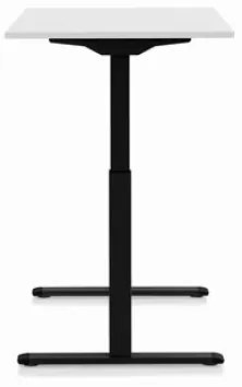 Office Smart písací stôl 140x60 cm čierny/biely
