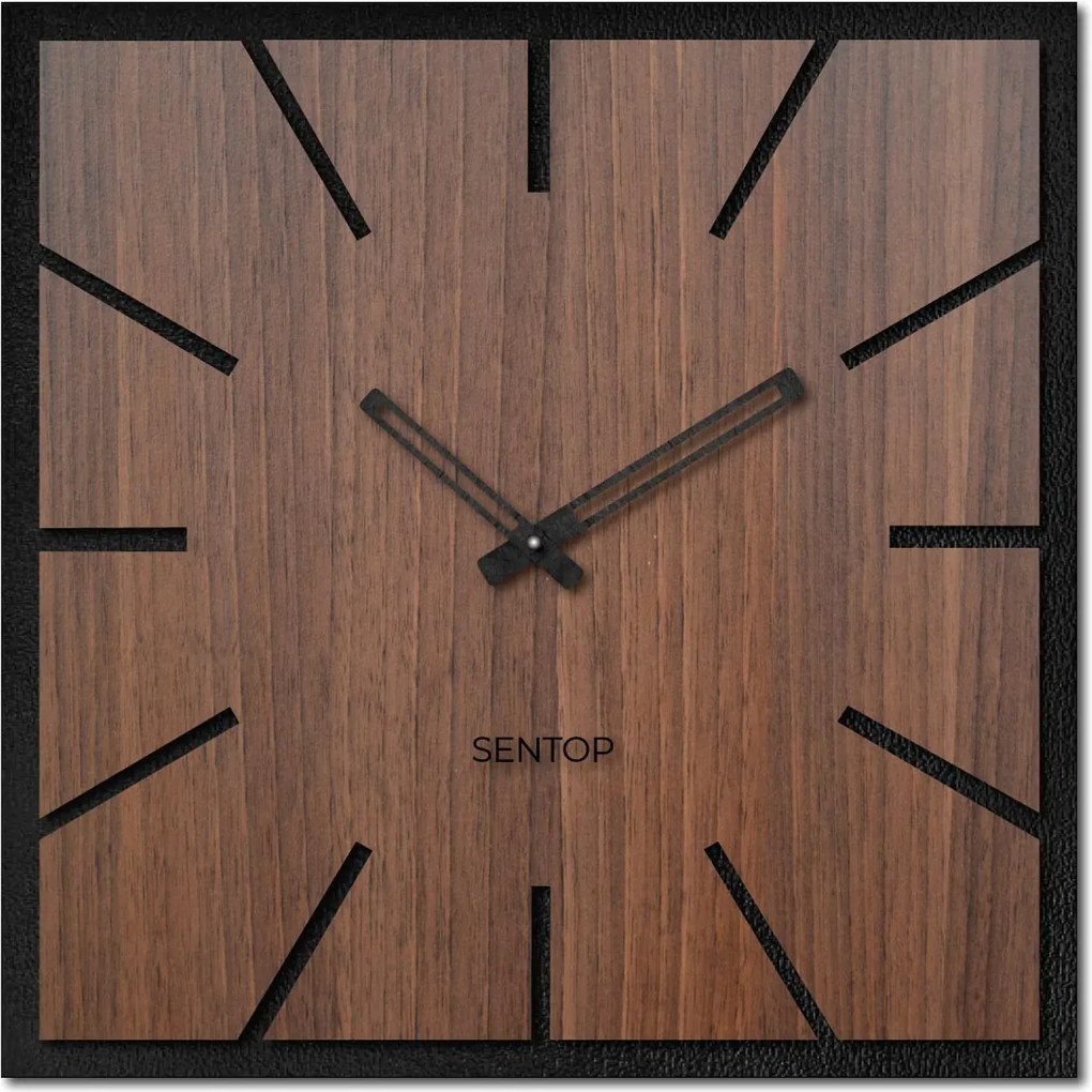 SENTOP | Elegantné nástenné hodiny, dokonalý doplnok Interiéru I SENTOP HDFK023 analógové