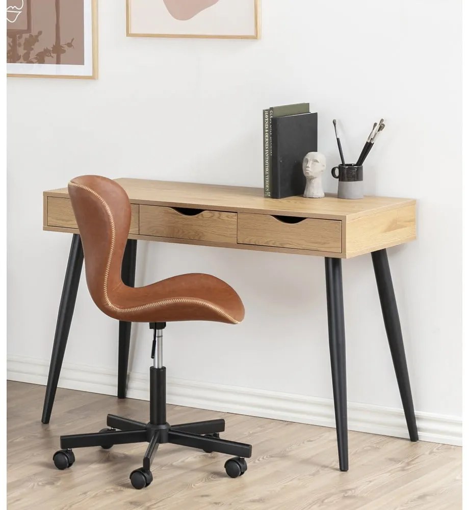 Pracovný stôl v dekore dreva Actona Neptun