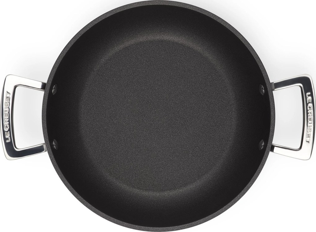 Hrniec Le Creuset nepriľnavý hliník s úchytmi 30 cm