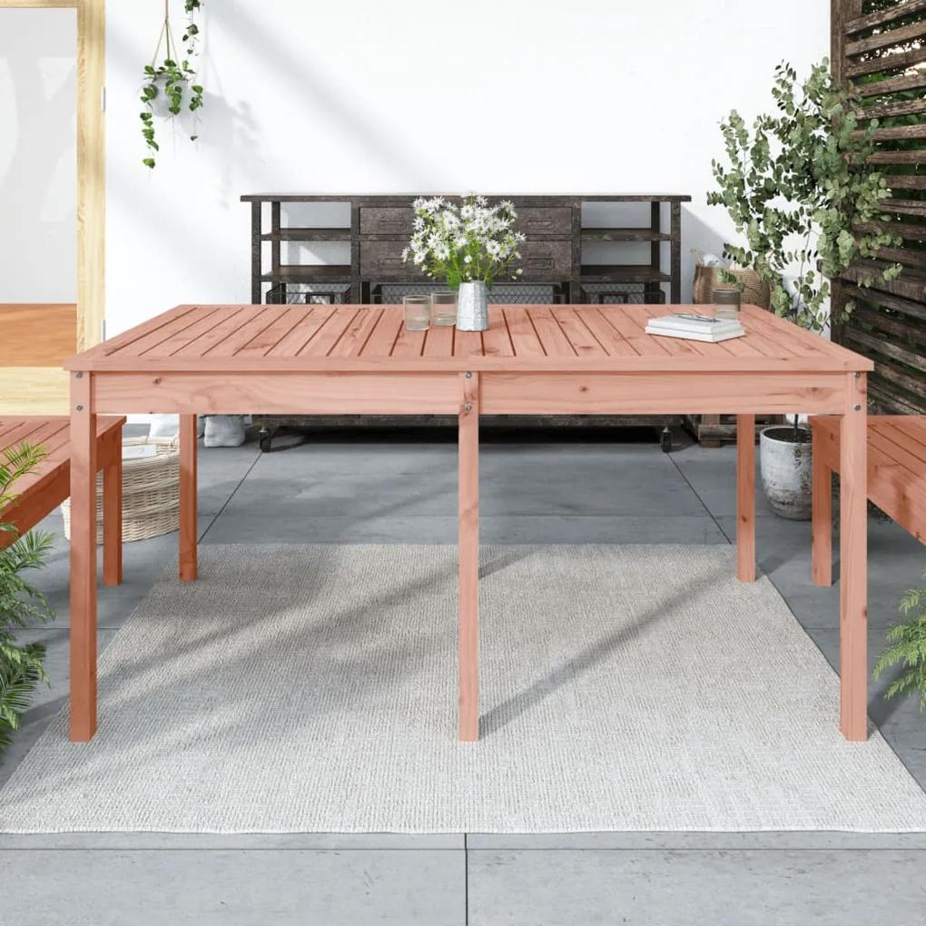 Záhradný stolík 159,5x82,5x76 cm masívny Douglas 823981