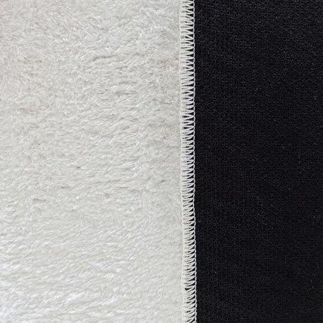 Krémový koberec s vyšším vlasom Šírka: 80 cm | Dĺžka: 150 cm