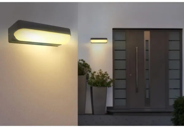 Globo 34174W - LED Vonkajšie nástenné svietidlo HONNA LED/10W/230V IP54