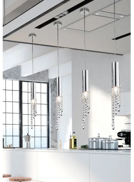 LED Luster na lanku DUERO LED/3W/230V