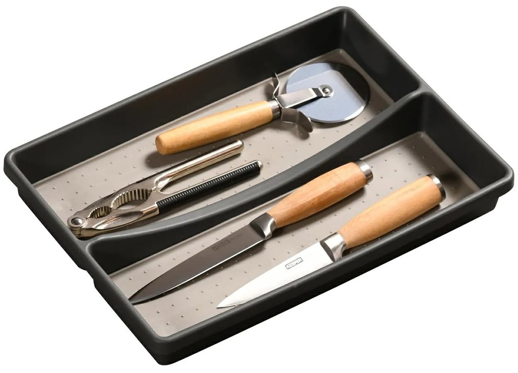 Plastový kuchynský organizér Basic, 33x23 cm
