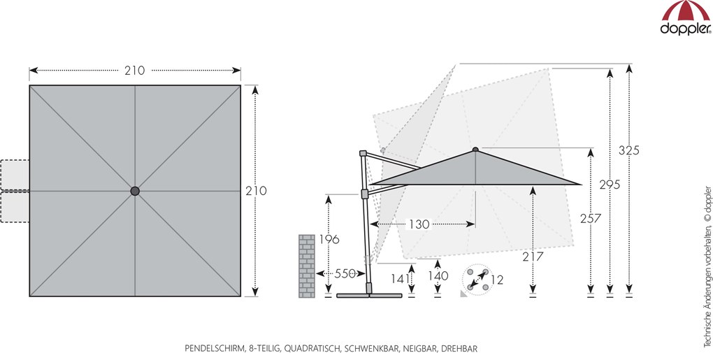 Doppler myZone svetlosivá