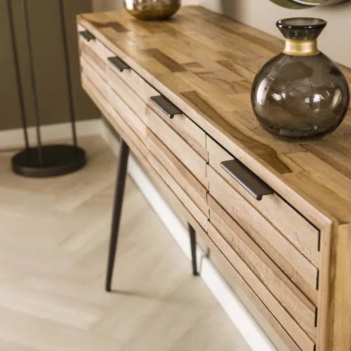 Toaletný stolík/Konzola Teca 27-13 Teak drevo - Komfort-nábytok