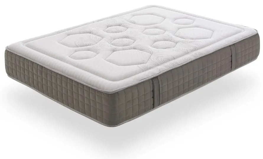 Tvrdý/stredne tvrdý penový obojstranný termoregulačný matrac 200x200 cm HEXAFLEX GEL – Moonia