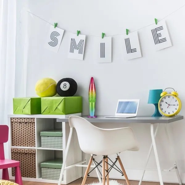 Rabalux 7008 - Stolná lampa GLITTER 1xE14/25W/230V