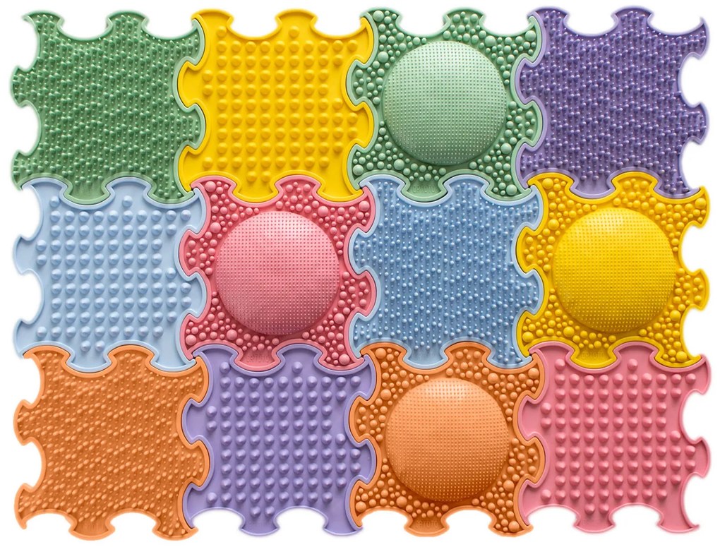 Ortoto Masážne ortopedické podložky súprava 12 ks - mini súprava