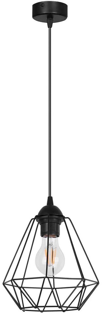 Závesné svietidlo Fusion, 1x drôtené tienidlo (výber z 3 farieb)