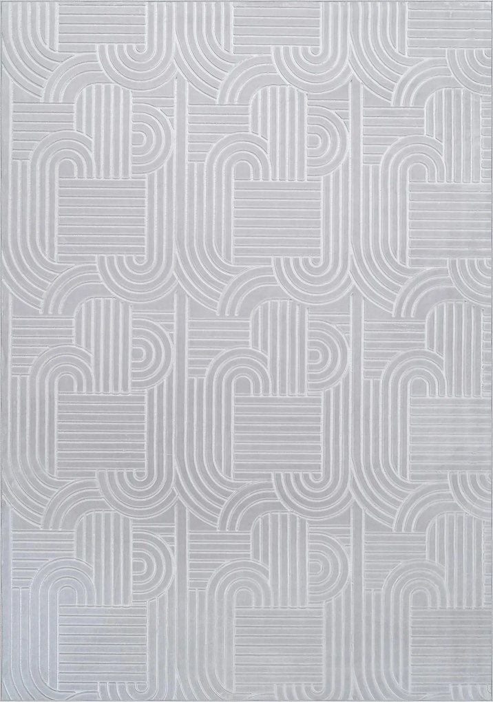 XXXLutz PLOCHO TKANÝ KOBEREC, 120/160 cm strieborná Kayoom - Online Only bytové doplnky - 005937170809