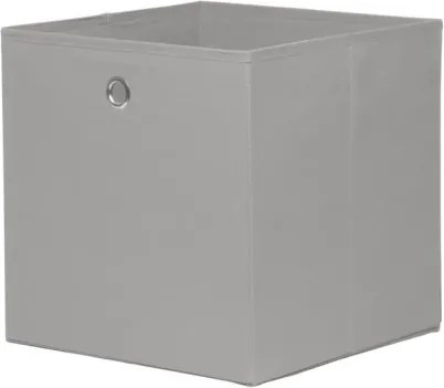 Úložný box Alfa, svetlo šedý%
