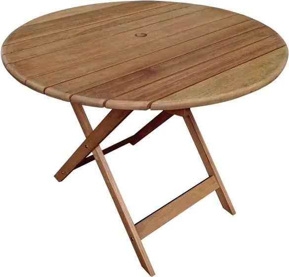 Skladací záhradný stôl Montego 90x90 cm