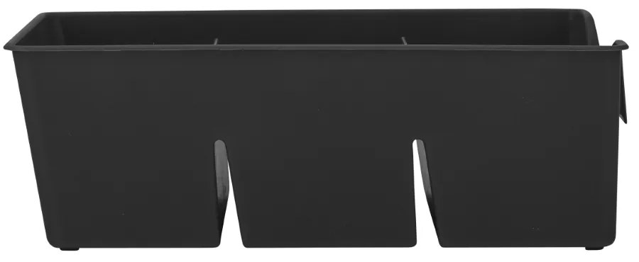 ALTOM Organizér na korenie vo vreckách, zásobník, BEN3 - čierna, 20x14x8