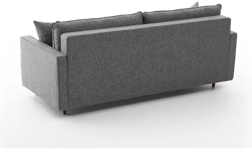 Tmavosivá rozkladacia pohovka 210 cm Eva – Balcab Home