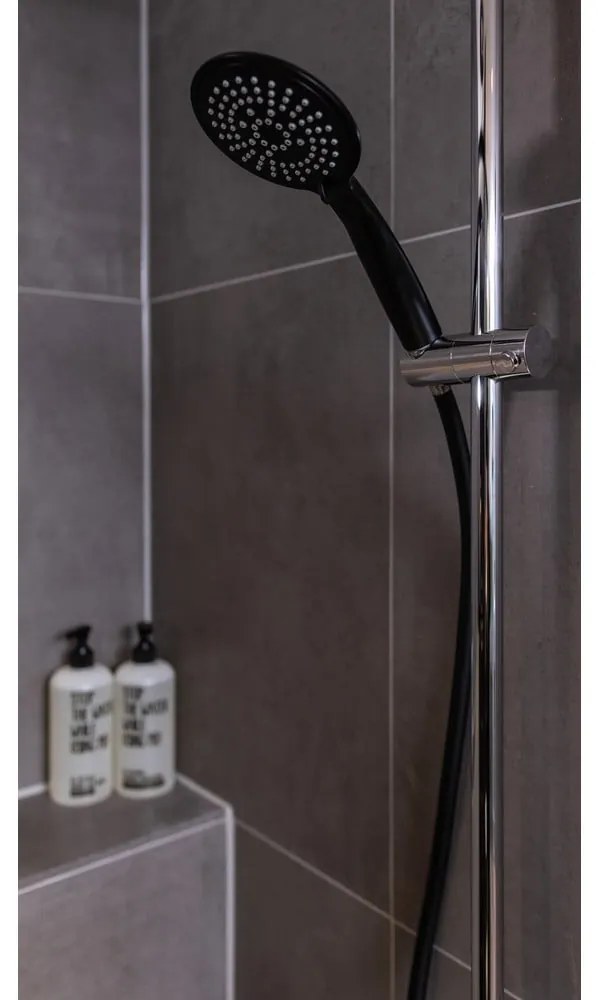 Sprchová hadica Wenko Black Matt, dĺžka 175 cm