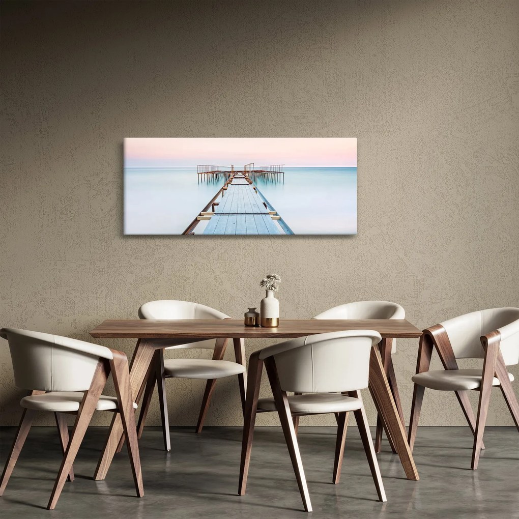 Obraz - Dlhé mólo (120x50 cm)