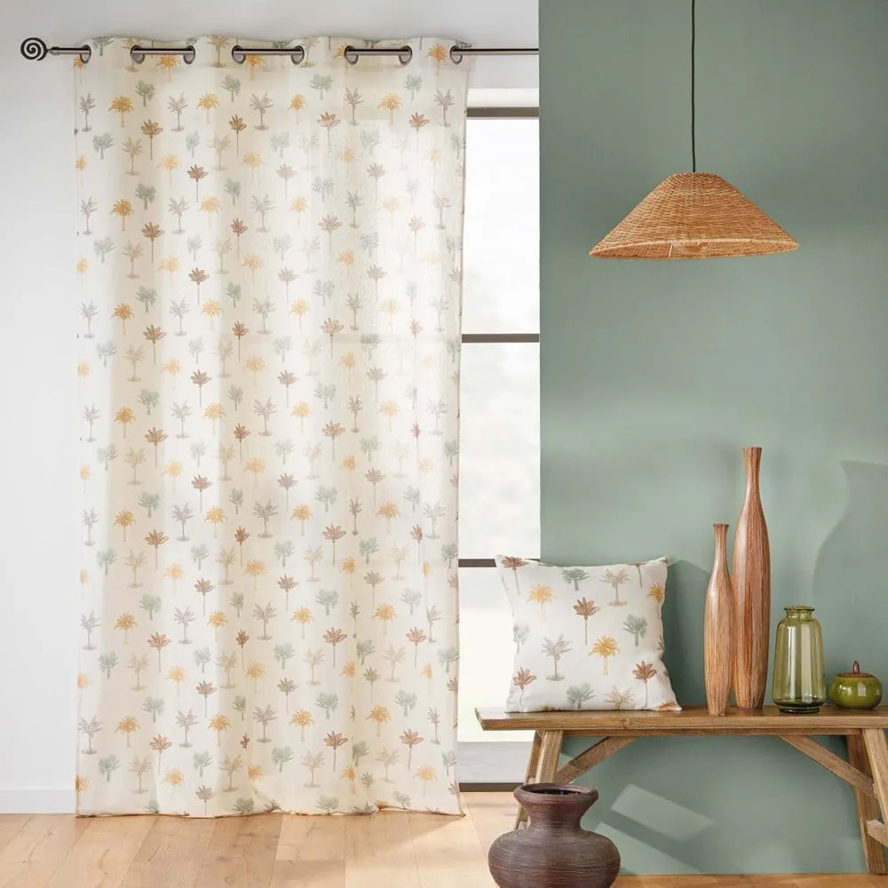 Béžový záves 140x240 cm Palmelia – douceur d'intérieur