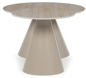 Autronic BONTEC Konferenčný stolík 70x70x40, 5cm, keramika, mramor, CT-F4118 BK Farba: Čierna