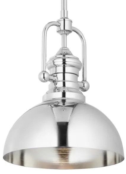 Jupiter 1786 - PT 1 - Luster na tyči PLATINO 1xE27/60W/230V strieborná