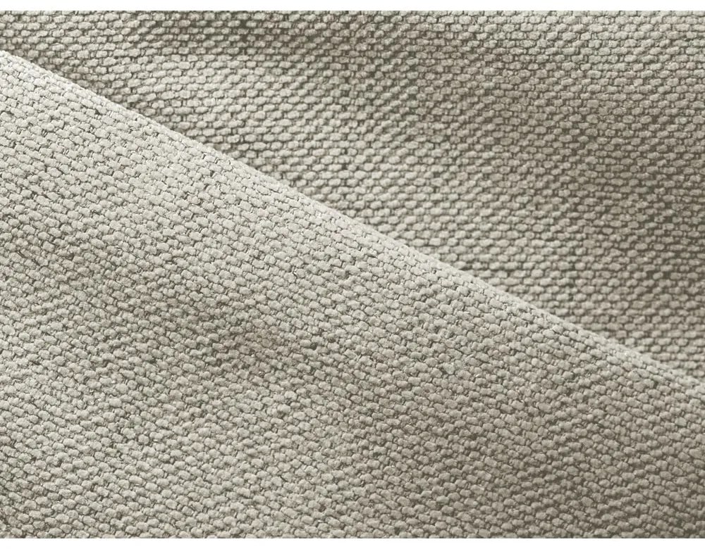 Krémovobiela rozkladacia/s úložným priestorom rohová pohovka (ľavý roh) Nanea – Makamii