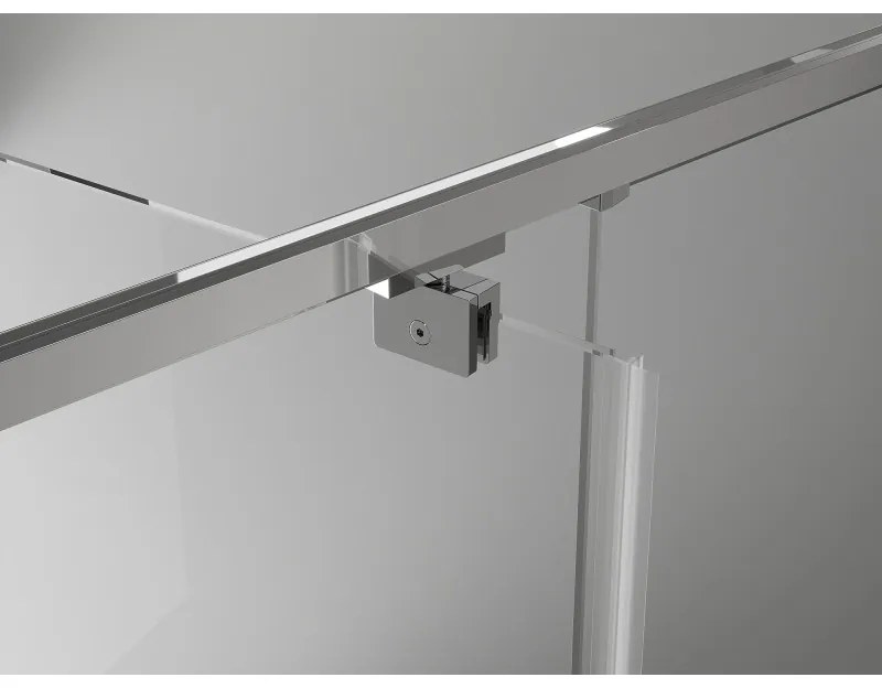 Mexen Exo, sprchovací kút s krídlovými dverami 135 x 95 cm, 6mm číre sklo, chrómový profil, 819-135-095-01-00