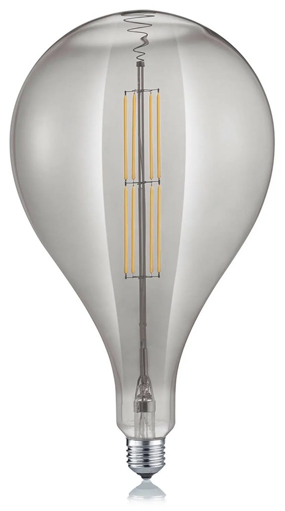 LED Globe žiarovka kvapka E27 8W 2 700 K dymová