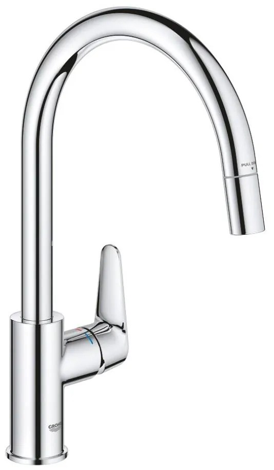 GROHE 30562000 - Drezová batéria START CURVE 357 mm, lesklý chróm