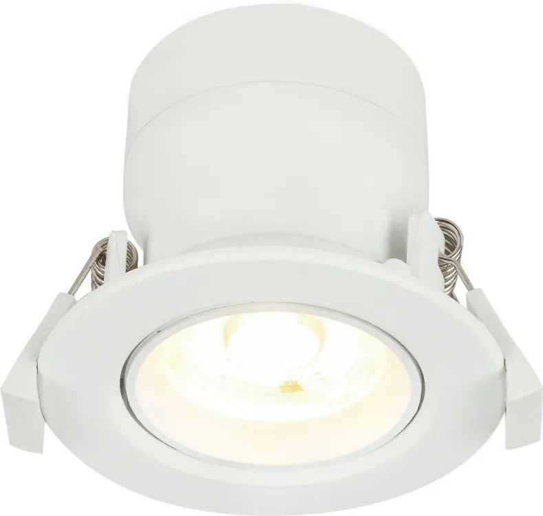 Globo POLLY 12393-5 Zápustné Bodové Svetlá biely hliník LED - 1 x 5W 400lm 3000K IP20 A+