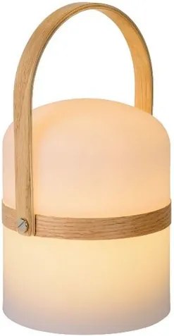 Lucide 06800/03/31 Prenosné stolné svietidlo JOE Table Lamp LED 3W 2800K biele