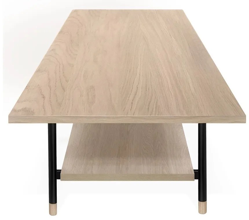 Konferenčný stolík s doskou v dubovom dekore v prírodnej farbe 60x120 cm Jugend - Woodman