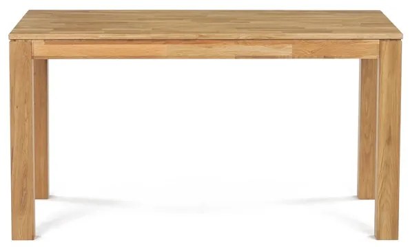Autronic BONTEC Jedálenský stôl 140x80cm, masív, prírodný, DS-H140 DUB Farba: Prírodné