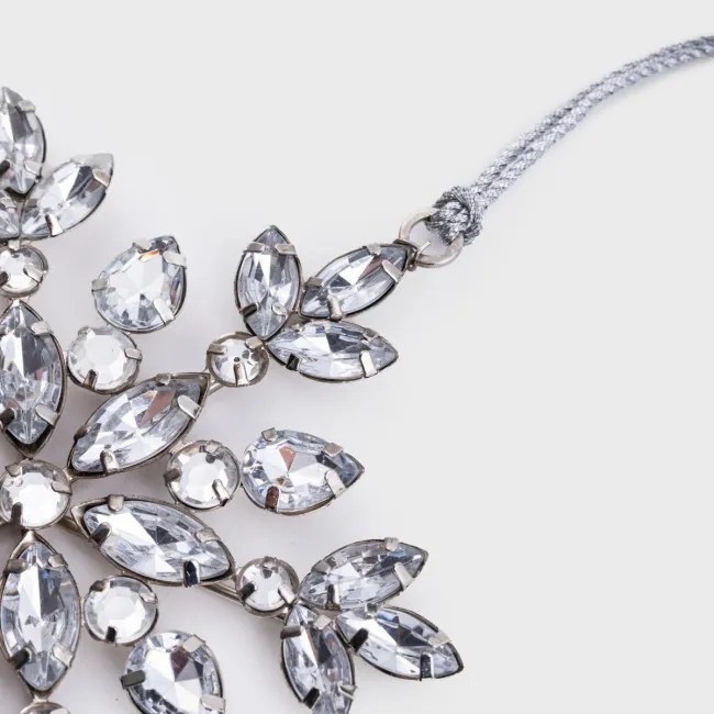 Závesná vianočná dekorácia DIAMOS snehová vločka 710520