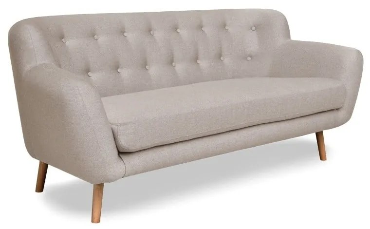 Sivobéžová pohovka Cosmopolitan design London, 192 cm