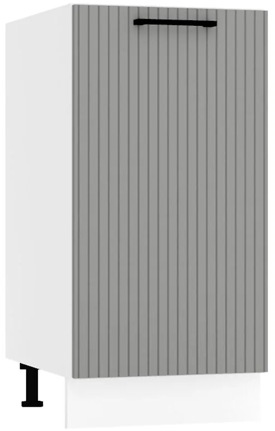 Skrinka do kuchyne  Kate d40 pl šedá mat