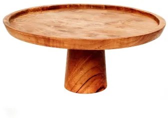 Podnos na tortu Teak Cake Dish 28 cm Bazar Bizar