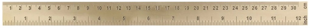 Mosadzné pravítko Ruler brass - 31,5 cm