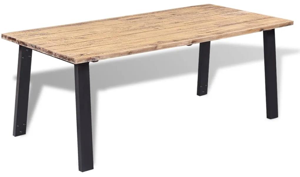 vidaXL Jedálenský stôl, akáciový masív 170x90 cm