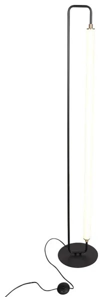 LED stojacia lampa FELICJA LED/24W/230V 4000K čierna
