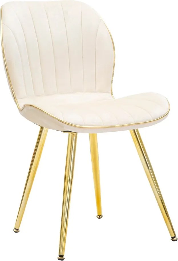 Krémovobiele jedálenské stoličky v súprave 2 ks Paris – Mauro Ferretti