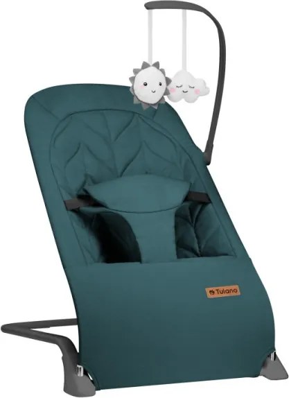 Detské hojdacie kreslo Moon 10 zelené