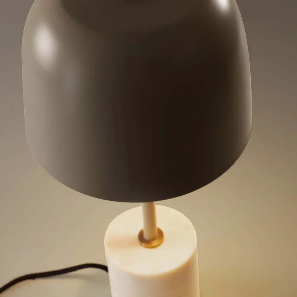 Béžová stolová lampa Kave Home Alish