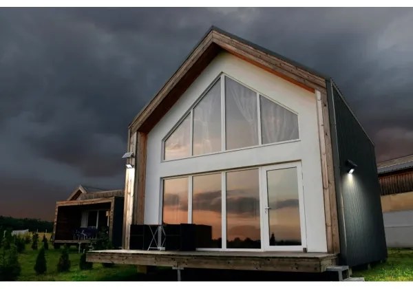 Ledvance - LED Solárny reflektor so senzorom FLOOD SPLIT LED/10W/3,2V IP65 + DO