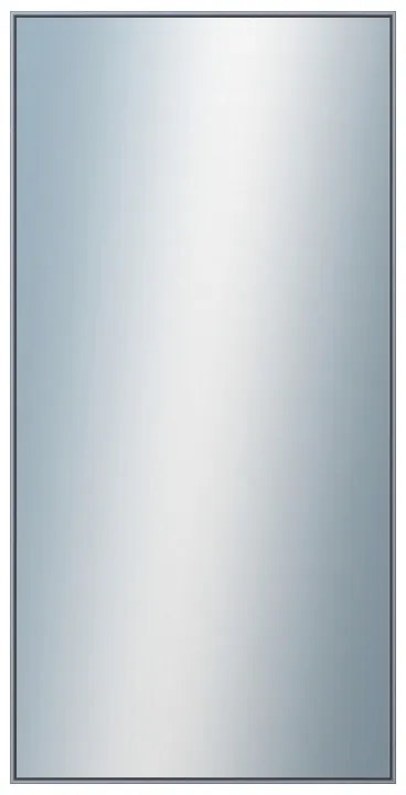 DANTIK - Zrkadlo v rámu, rozmer s rámom 60x120 cm z lišty Hliník platina (7002019)
