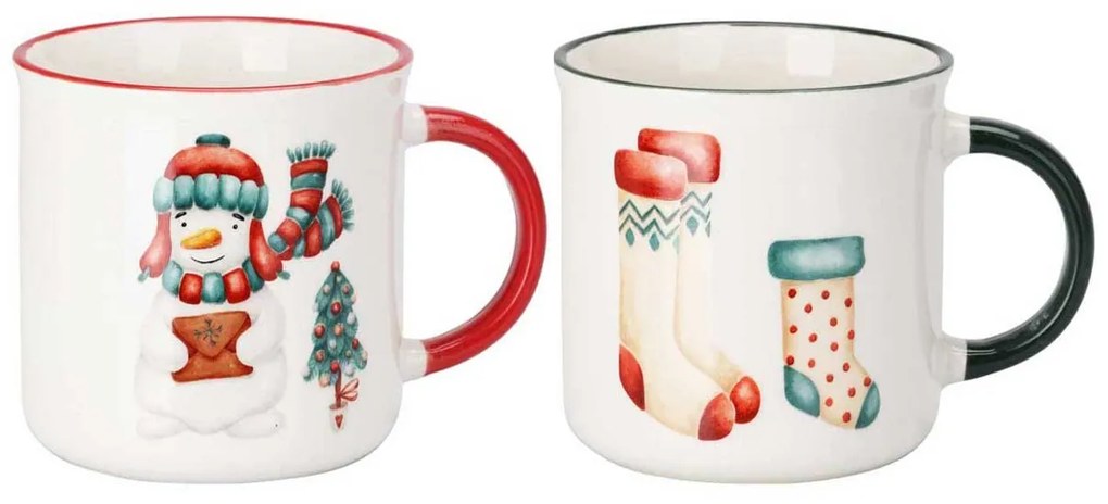 Porcelánový hrnček Christmas2 300 ml sada 2ks
