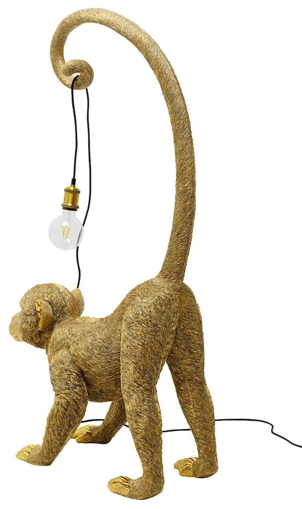 Monkey Dance stolová lampa zlatá 120 cm