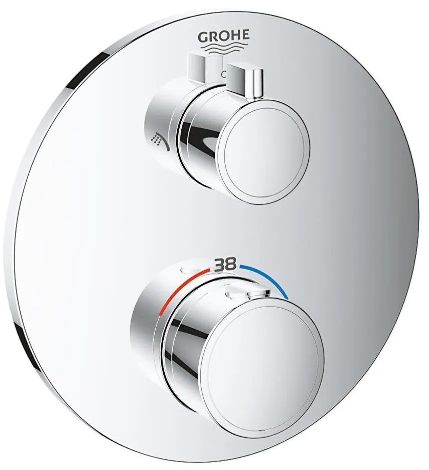 GROHE 24076000 - Termostatická sprchová batéria GROHTHERM lesklý chróm